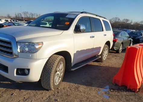 2012 Toyota Sequoia Platinum 5.7L V8 from USA, damaged, VIN 5TDDW5G19CS059089